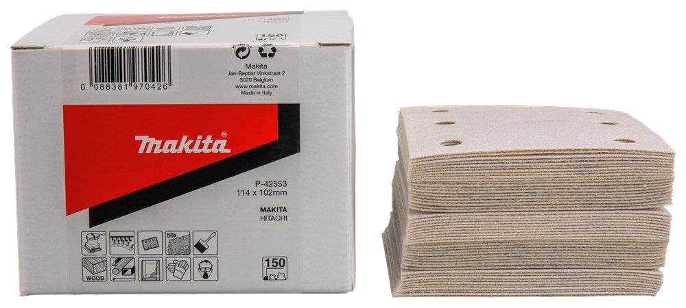 Makita Schuurvel K150 114X102 WH – P-42553