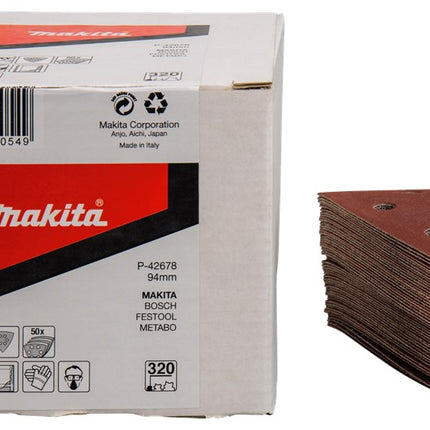 Makita Schuurvel 3-K K320 Red V. Velcro – P-42678