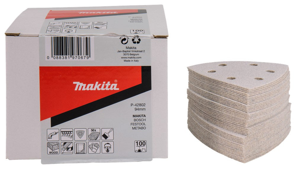 Makita Schuurvel 3-K K100 White V. Velcro – P-42802