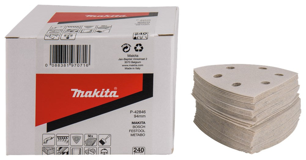 Makita Schuurvel 3-K K240 White V. Velcro – P-42846
