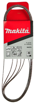 Makita Schuurband K40 533X6 Red – P-43181