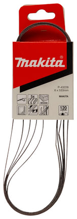 Makita Schuurband K120 533X6 Red – P-43228
