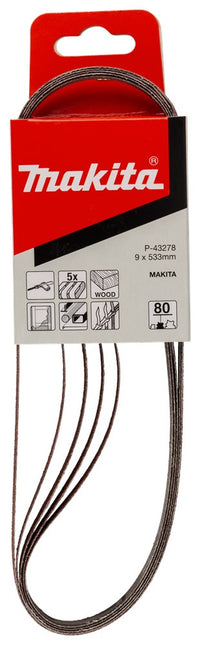 Makita SET Schuurbanden K80/9M 5 – P-43278