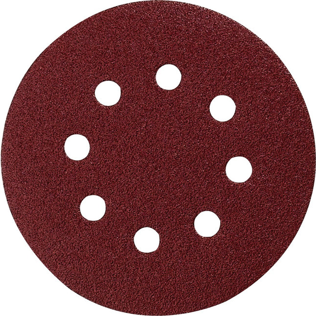 Makita Schuurschijf 125mm K40 Red Velcro – P-43533