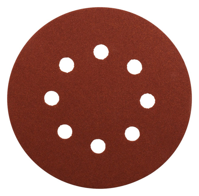 Makita Schuurschijf 125mm K240 Red Velcro – P-43599
