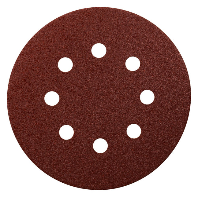 Makita Schuurschijf 125mm K80 Red Velcro – P-43642