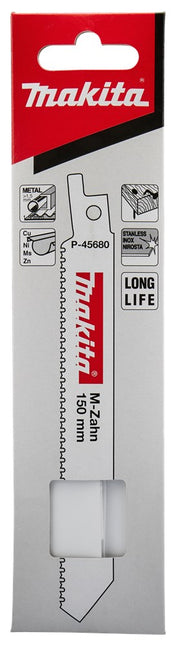 Makita Reciprozaagblad Hout/staal 130mm Rec.zaagblad Bim Mforc 6/150mm – P-45680