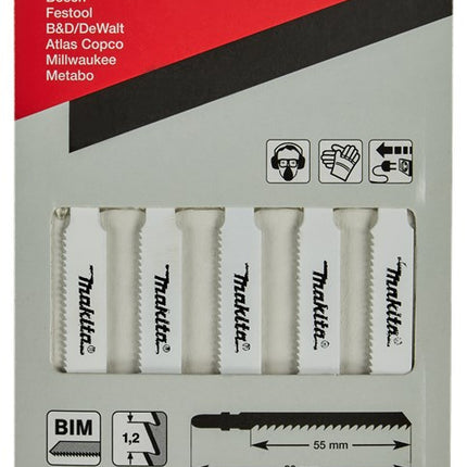 Makita Decoupeerzaagblad met 55mm T118AF Decoupeerzaagblad Metaal – P-47226