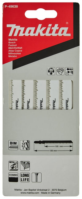 Makita Decoupeerzaagblad H+M 91mm T345XF Decoupeerzaagblad – P-49638