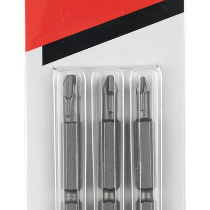 Makita Schroefbitset PH1/2/3X50mm 1/4" – P-53403