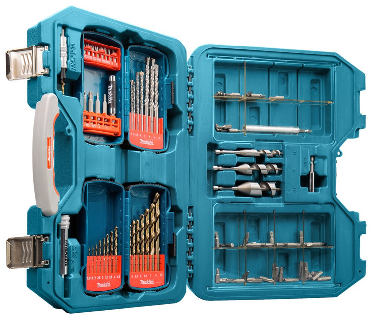 Makita BOOR-/schroefbitset 104-Delig Boor/bitset – P-71065