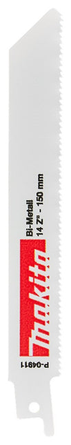 Makita Reciprozaagblad Staal 130mm Reciprozaagb. Bi-M 150/14Z – P-71308