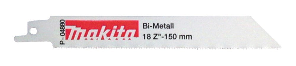Makita Reciprozaagblad Metaal 132mm Rec.Zaagblad 180 Met. S1122AF 20S – P-71358