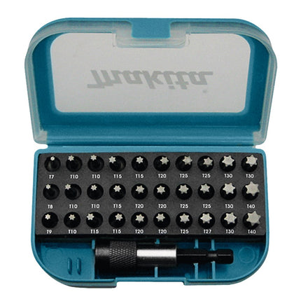 Makita Schroefbitset TORX 31-Delig – P-73352