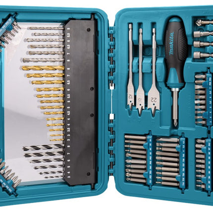 Makita BOOR-/schroefbitset 105-Delig Boor/schroefbit Set – P-90364