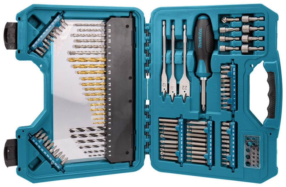 Makita BOOR-/schroefbitset 105-Delig Boor/schroefbit Set – P-90364