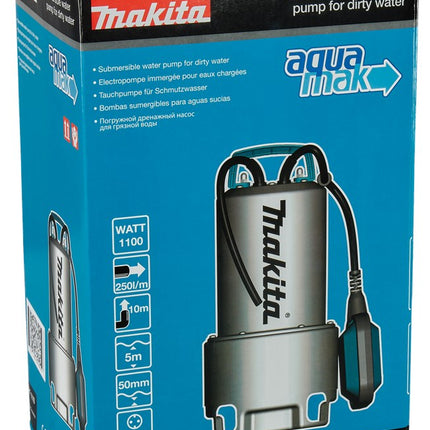 Makita PF1110 230V Dompelpomp voor Vuil Water