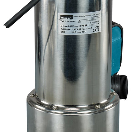 Makita PF1110 230V Dompelpomp voor Vuil Water