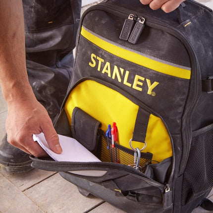 STANLEY GEREEDSCHAPSRUGZAK MET WIELEN