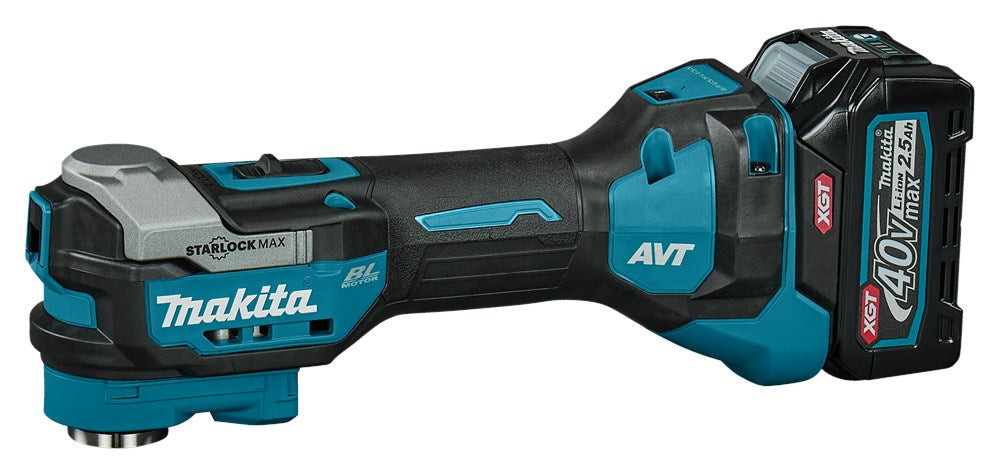 MAKITA TM001GD201 MULTITOOL 40V MAX     MET ACCESSOIRE PAKKET EN ACCU'S/LADER