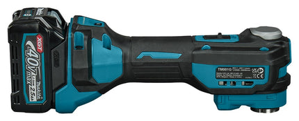 MAKITA TM001GD201 MULTITOOL 40V MAX     MET ACCESSOIRE PAKKET EN ACCU'S/LADER
