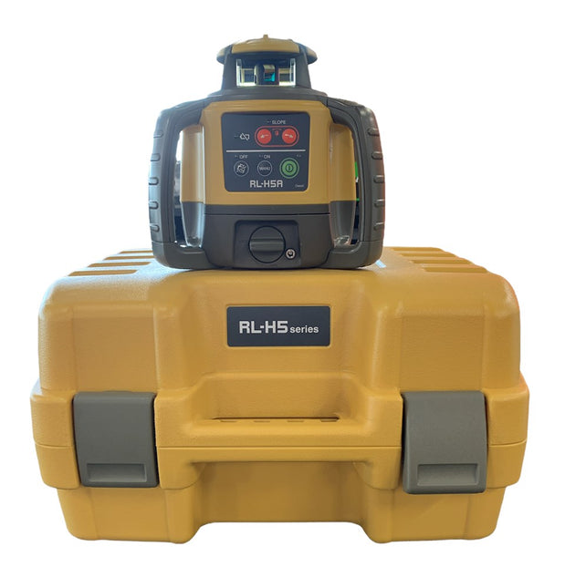 Topcon RL-H5 op koffer