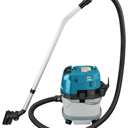 Makita VC004GLT21 40V Max Stofzuiger met 5.0Ah Accu 2st en Duo Snellader