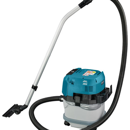 Makita VC004GLT21 40V Max Stofzuiger met 5.0Ah Accu 2st en Duo Snellader