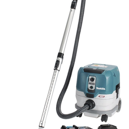 Makita VC005GLM201X Stofafzuiging 40V Max Stofzuiger 2X 4.0Ah Accu en Snellader in Doos