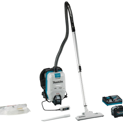 Makita VC008GL201 40V Max Rugstofzuiger voor Schoonmaak