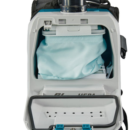 Makita VC008GL201 40V Max Rugstofzuiger voor Schoonmaak