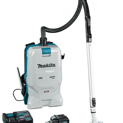 MAKITA VC011GM2NL1 RUGSTOFZUIGER 40V MAX4,0 AH ACCU (2 ST), SNELLADER