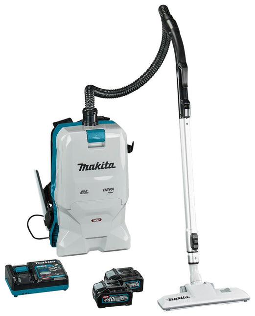 MAKITA VC011GM2NL1 RUGSTOFZUIGER 40V MAX4,0 AH ACCU (2 ST), SNELLADER
