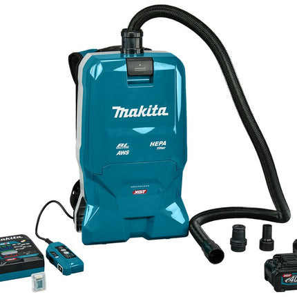 MAKITA VC012GM2NL1 RUGSTOFZUIGER 40V MAX4,0 AH ACCU (2 ST), SNELLADER