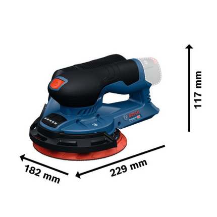 Bosch GEX 12V-150-3 SOLO L-BOX                ACCU-EXCENTERSCHUURMACHINE