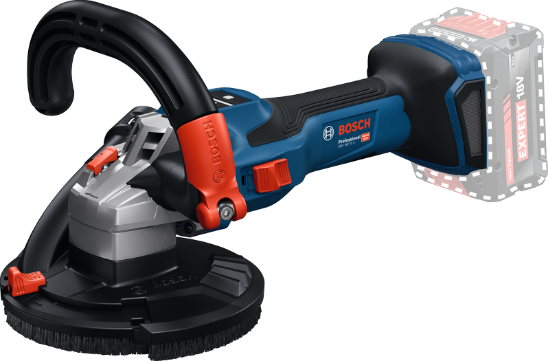 BOSCH GBR 18V-15 S SOLO ACCUBETONSLIJPERL-BOXX