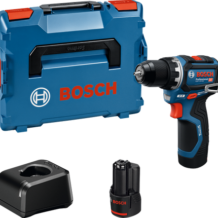 Bosch GSR 12V-32 SOLO ACCUSCHROEFBOORMACHINE  L-BOXX - 2X GBA 12V 2,0 Ah