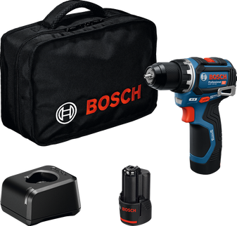 Bosch GSR 12V-32 SOLO ACCUSCHROEFBOORMACHINE  TAS - 2X GBA 12V 2,0 Ah