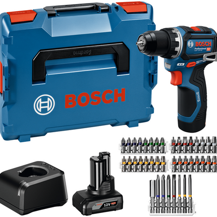 Bosch GSR 12V-32 SOLO ACCUSCHROEFBOORMACHINE  TAS - 1X GBA 12V 2,0Ah, 1X GBA 12V 4,0Ah