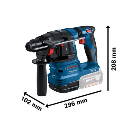 BOSCH 3-TOOLKIT 18V GSR+GDX+GBH