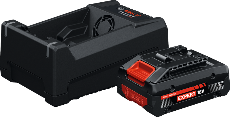 BOSCH STARTERSET EXBA18V-40             1X EXBA18V-40 EN LADER