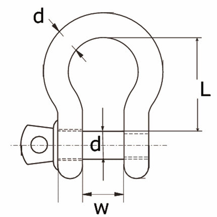 Lijntekening DX harpsluiting