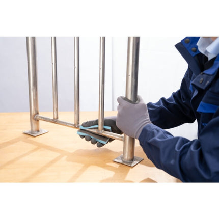 Afbeelding PFERD TOOLS schuurvellenset linnen blauw SET ASP 98x120x13 2S