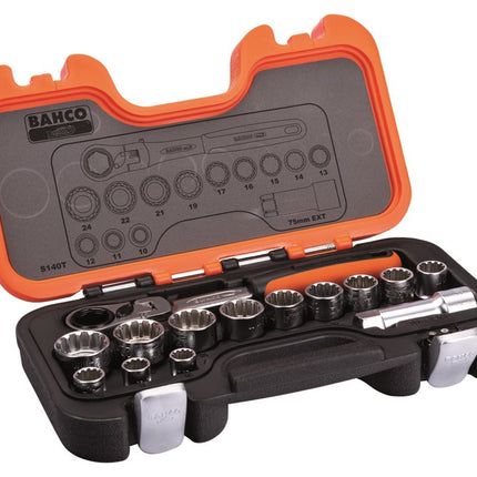 Bahco Doppenset Doorsteek 14-Delig – S140T