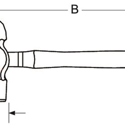 Bahco Bolbankhamer ALBR 900G – NS506-900