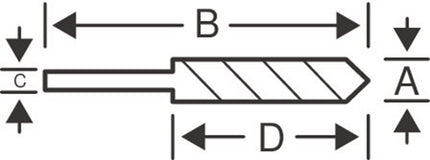Bahco Getrapte Boor 6.5-40.5mm – 234-SD