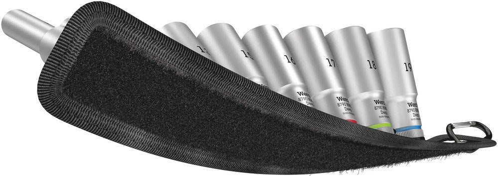 Belt B Deep 1 Doppen set, met 3/8\" -aandrijving, 9-delig