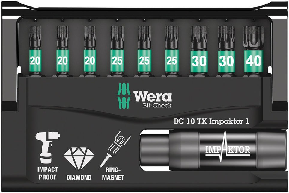 Bit-Check 10 TX Impaktor 1, 10 -delig