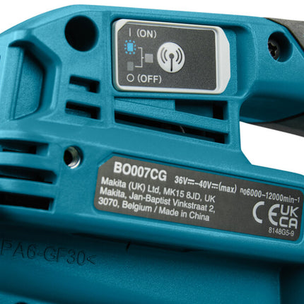 Makita BO007CGZ XGT 40V Max 93x185 mm Vlakschuurmachine
