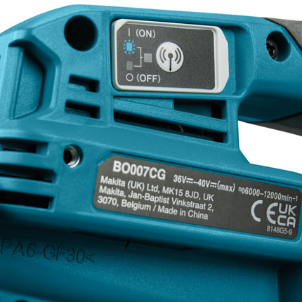Makita BO007CGZ01 XGT 40V Max 93x185mm Vlakschuurmachine